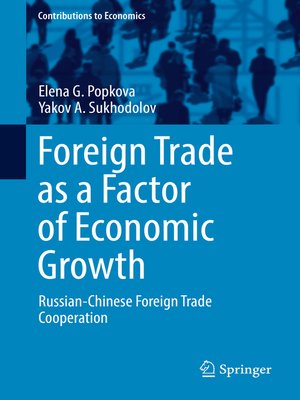 cover image of Foreign Trade as a Factor of Economic Growth